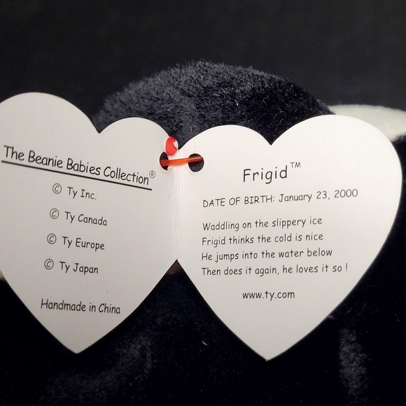 TY Beanie Baby Frigid The Penguin - Picture 11 of 11